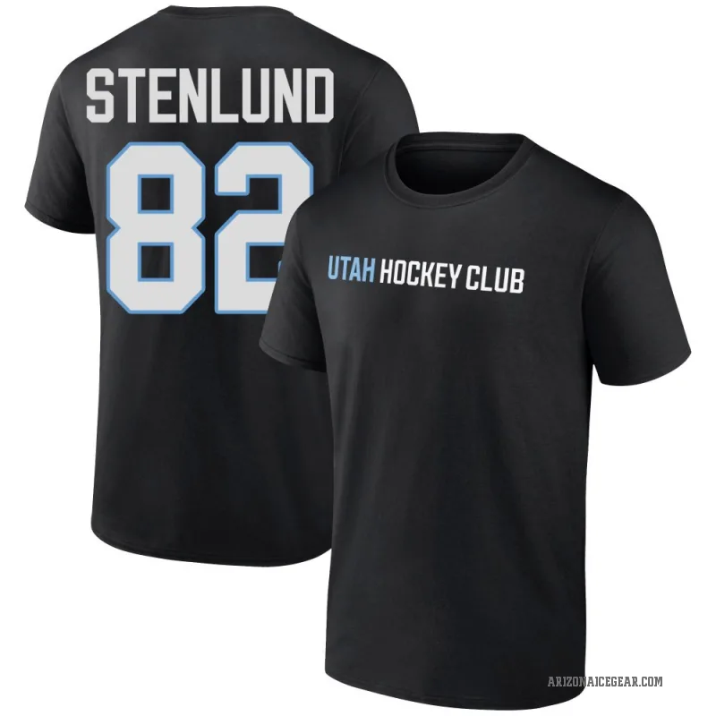 Kevin Stenlund Youth Black Utah Hockey Club Secondary T-Shirt