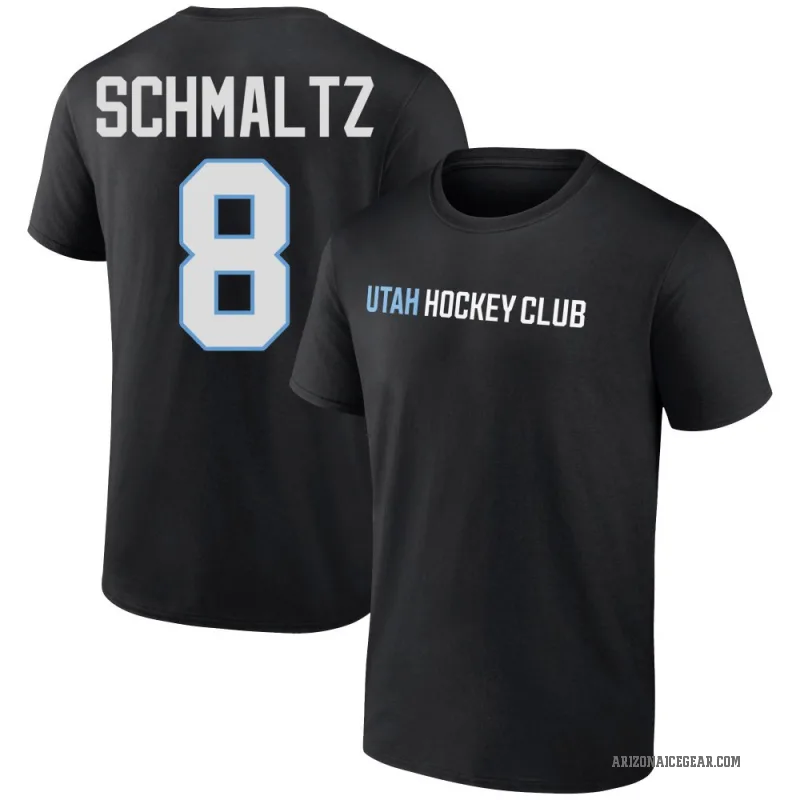 Nick Schmaltz Men's Black Utah Hockey Club Secondary T-Shirt