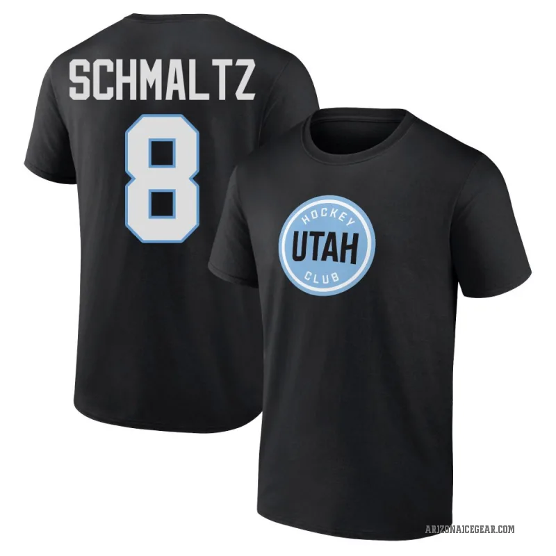 Nick Schmaltz Men's Black Utah Hockey Club T-Shirt